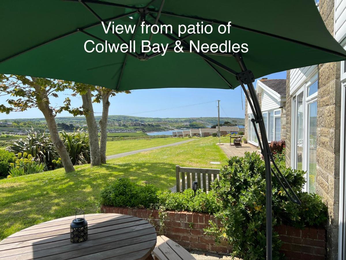 Valley View Self-Catering Coastal Bungalow In Rural West Wight Freshwater Exteriér fotografie